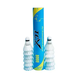 TCX8000 Ganba Cigu ördek tüyü badminton topu gibi RSL Tourney NO.1 raketle