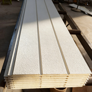 Panel Sándwich Aislado <span class=keywords><strong>de</strong></span> <span class=keywords><strong>Poliuretano</strong></span> (PU) <span class=keywords><strong>Precio</strong></span> <span class=keywords><strong>de</strong></span> Fábrica, Revestimiento <span class=keywords><strong>de</strong></span> Pared Exterior, Panel <span class=keywords><strong>de</strong></span> Aislamiento Térmico Duradero para Casa - Product Image 6