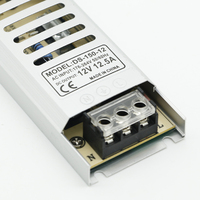 Ultradünnes 12V150W LED Slim Strip Billboard Leuchtkasten-Netzteil 88% Effizienz 12V Ausgang 12V12.5A Schaltnetzteil