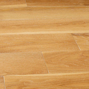 Plancher de bois dur solide de chêne Plancher de bois d'intérieur moderne blanc - Product Image 4