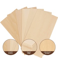Contrachapado de tilo de 5 mm sin huecos, tamaño A3 (300x420 mm), madera láser de baja combustión para Creality Falcon A1, XTool F2 Ultra
