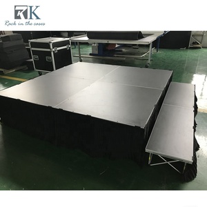 Scène Offre Spéciale de Factory Stage Black Platform avec contremarche et accessoires d'écran pour les locations en plein air - Product Image 4