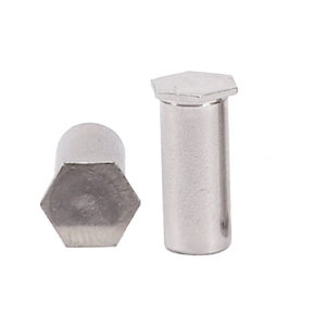 Rivet à trou aveugle en acier inoxydable 303, rivet traversant, colonne <span class=keywords><strong>de</strong></span> fixation hexagonale, écrou <span class=keywords><strong>de</strong></span> serrage, vente en gros M3 - Product Image 2