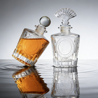 Diffuseur en verre avec logo 3D en relief et texte surélevé pour une sensation premium