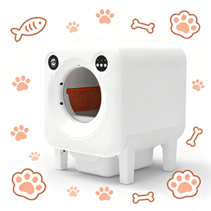 กระบะทรายแมวอัจฉริยะแบบขายส่ง ควบคุมผ่านแอพ ขนาดใหญ่พิเศษ - Product Image 1