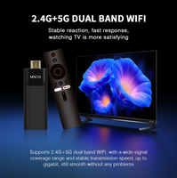Nuevo TV Stick MX10-F3 de Alto Rendimiento, Allwinner H313 Quad Core 2/16gb, 2.4/5GB, BT5.0 y 4K TV Dangle