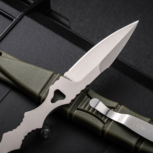 Cuchillo para Exteriores 4Cr13 de Alta Dureza y Larga Duración, Afilado, para Senderismo, Defensa Personal y Corte de Frutas, en Stock, Compatible con OEM - Product Image 3