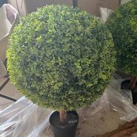Offre Spéciale – Décoration Intérieure et Extérieure pour la Maison et le Jardin : Arbre en Herbe Artificielle Conique, Plante en Pot en Plastique, Écologique et Durable, Idéal pour Anniversaire