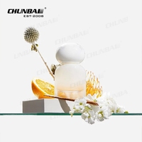 Bouteille de diffuseur en verre de luxe de 30ml 100ml vide avec bouchon à vis et sérigraphie pour le stockage des parfums