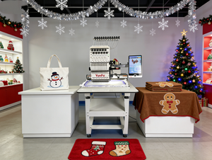 เครื่องปักคอมพิวเตอร์ขนาดเล็กอัตโนมัติ รับประกัน 2 ปี ทนทาน เหมาะสำหรับร้านขายเสื้อผ้าแอฟริกัน - Product Image 3