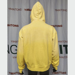 <span class=keywords><strong>Felpa</strong></span> <span class=keywords><strong>con</strong></span> Zip Oversize Personalizzata in Stile Streetwear, 500 Gsm, Pesante, <span class=keywords><strong>Rosa</strong></span>, Effetto Vintage Slavato e Strappato per <span class=keywords><strong>Uomo</strong></span> e Donna - Product Image 3