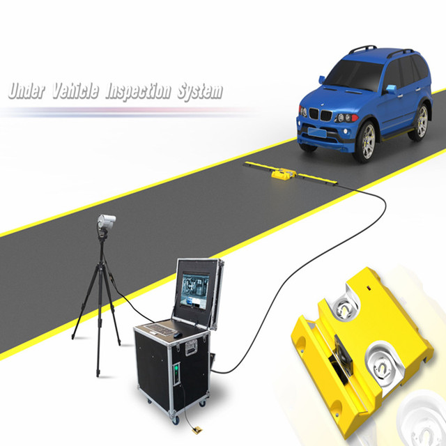 China Made  Under Vehicle Inspection Security Car Scanner Camera Under Vehicle Surveillance Scanning Inspection Systems