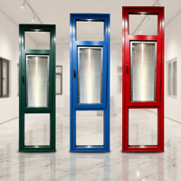 Fenêtre à battant en PVC/UPVC sur mesure, insonorisée, à économie d'énergie, avec ouverture coulissante verticale, pour maison, hôtel, villa