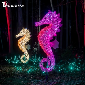 Lumière décorative LED en forme <span class=keywords><strong>de</strong></span> méduse, étanche IP65, <span class=keywords><strong>pour</strong></span> événements festifs, places thématiques, motif animal lumineux, couleurs personnalisables - Product Image 3