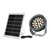 Lampe d'extérieur étanche IP66 avec panneau solaire, éclairage LED pour jardin, paysage, piquet de sol, éclairage décoratif pour allée