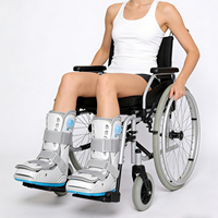Botte de marche gonflable ergonomique antidérapante pour l'été, immobilisateur de cheville pour la récupération des fractures et le soutien à la marche