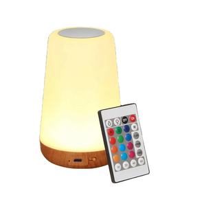 Lámpara de Noche LED Flexible de 13 Colores, Tamaño Pequeño, Cuerpo Blanco, Lámpara de Cabecera con Carga Táctil, Atmósfera Colorida para Dormitorio, Venta al Por Mayor - Product Image 1