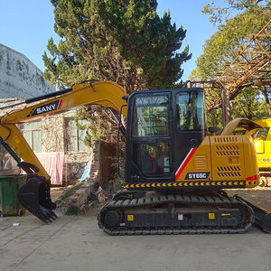 Venta caliente SANY SY65C 6,5 Ton Excavadora usada 2022 Modelo Mitsubishi Motor Buen estado SY55C SY60C SY65C SY75C - Product Image 1
