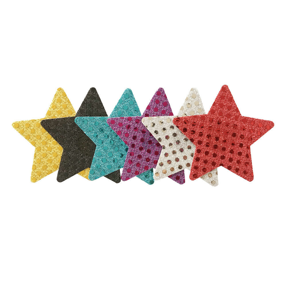 Pasties Con Strass E Paillettes Per Seno – Copricapezzoli Adesivi Traspiranti, Diametro 6 Cm, Per Abiti Scollati E Feste
