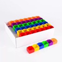Porte-craie de billard en silicone coloré, lot de 6, étui à craie pour queues de billard, pour salles de billard et joueurs