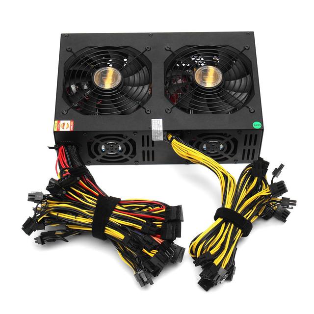 3450W PC Power Supply 80 PLUS Gold ATX PC Power Supply Machine 20 Graphics Interface