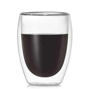 Tazze da <span class=keywords><strong>Caffè</strong></span> in <span class=keywords><strong>Vetro</strong></span> Borosilicato a Doppia Parete, Isolate e Trasparenti, per Viaggio - Product Image 6