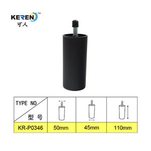 Pata de sofá de plástico, 45x41x100mm, M8 - Product Image 6