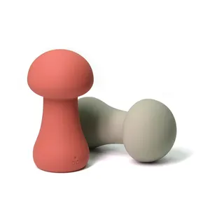 사용자 정의 로고 숨겨진 진동기 섹스 토이 여성 질 젖꼭지 클리토리스 G 스팟 자극 미니 진동기 성인 장난감 버섯 모양