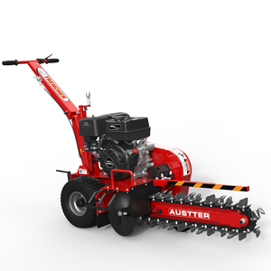 Oem Fabriek Austter 15HP Gas Motor <span class=keywords><strong>Mini</strong></span> Kettingzaag Graver Kabel Leggen Trencher Machine Voor Landbouw Bouw - Product Image 3