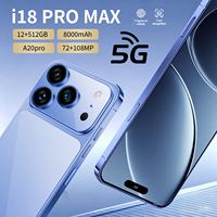 Nouveau Téléphone 2026 18 Pro Max LTE HD 5G Débloqué Vente en Gros Smartphone Original 16+1 To 7.3" OLED 120Hz 8000mAh Android 15