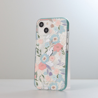Coque Arrière de Téléphone Modifiée Anti-Choc Vert Néon pour Filles, iPhone X Xs 6 6s 7 8 14 15 Pro Max Plus Xr