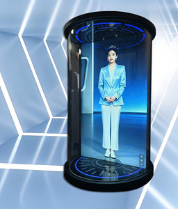 Écran transparent holographique 3D de 75 pouces, lecteur publicitaire avec prise en charge de la technologie tactile infrarouge et capacitive - Product Image 3