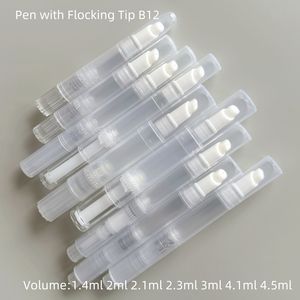 <span class=keywords><strong>B12</strong></span> 투명 로고 없음 2ml 3ml 메이크업 액세서리 튜브 용기 립 컬러 큐티클 오일 매니큐어 빈 트위스트 펜 브러시 - Product Image 4
