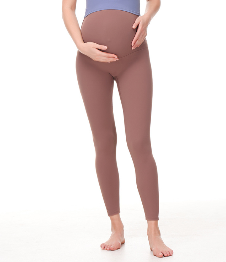 High-Waist Maternity Activewear Leggings (Z709): colour and size-option reference for private-label production