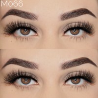 Plus de 100 types d'emballage de cils vides en vison fait à la main 15mm de longueur 'C' Curl Strip Lash Business Supplies Offrir