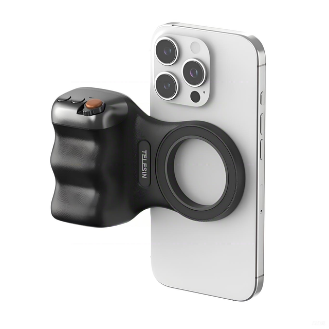 Magnetic Phone Camera DSLR Style Shutter Grip Detachable Wireless Shutter Button Phones Wireless Remote Control Grip