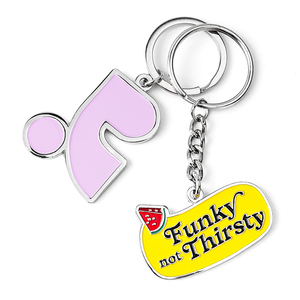 Sản Xuất Bán Buôn Tùy Chỉnh Keychain Thiết Kế Mềm Men Biểu Tượng Tùy Chỉnh Keyring Kẽm Hợp Kim Kim Loại Móc Chìa Khóa Cho Món Quà - Product Image 5