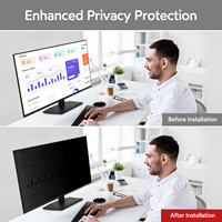 Tragbare 474*296*0,55mm Computers chutz folie Anti Scratch Privacy Displays chutz folie für Monitor 22