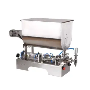 pneumatic paste Machinery Manufacturer Soft Plastic box Toothpaste paste Filling Machine