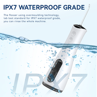 Fabricant depuis 20 ans, Irrigateur buccal portable 300 ml USB, OEM gratuit, étanche IPX7, pour la maison et les voyages