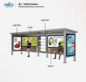 Parada de Autobús Multifuncional YEROO con Pantalla LED y Sistema de Anuncios, Ahorro de Energía y Resistente a la Intemperie, en Venta - Product Image 3