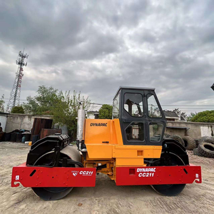 Rouleau à pneus Dynapac CC211D, rouleau à double tambour avec moteur hybride/diesel/essence/électrique, roulement et pompe - Nombreux choix de clients - Product Image 4