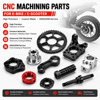 Pièces usinées CNC sur mesure pour cadre de vélo électrique, support de moteur, moyeu, composants d'engrenage - Usinage de l'aluminium