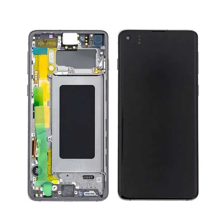 Replacement Lcd For Samsung galaxy S10, for Samsung Galaxy S10 Lcd Screen Display With Frame