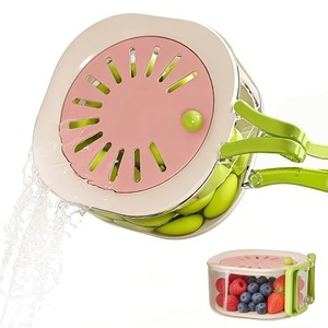 2026 Coladores y Escurridores de Plástico Multifuncionales 2 en 1 para Lavar Frutas y Verduras con Cesta de Drenaje - Product Image 1