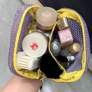 Bolsa de Almacenamiento de Nailon Ultraligera de Gran Capacidad Estilo Coreano, Bolsa de Malla Colorida para Tofu, Organizador Multiusos - Product Image 2