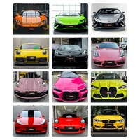 Film de protection de peinture automobile à changement de couleur, série Crystal, qualité moulée, non stratifié, PPF 7,5 mil UV100, direct usine