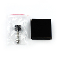 Kit de broches de capot en aluminium anodisé coloré 22 mm, boutons-poussoirs de capot de voiture, broches à dégagement rapide, loquet à dégagement rapide pour voitures