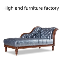 Meubles de salon en bois massif français de haute qualité chaise Lohan chaise longue chaise Villa hôtel peut être personnalisé