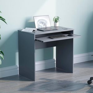 <strong>Pull</strong> <strong>Out</strong> Keyboard Shelf Computer <strong>Desk</strong> Home Office Furniture Computer Writing <strong>Desk</strong> Table Office and Home <strong>Desk</strong> - Product Image 1